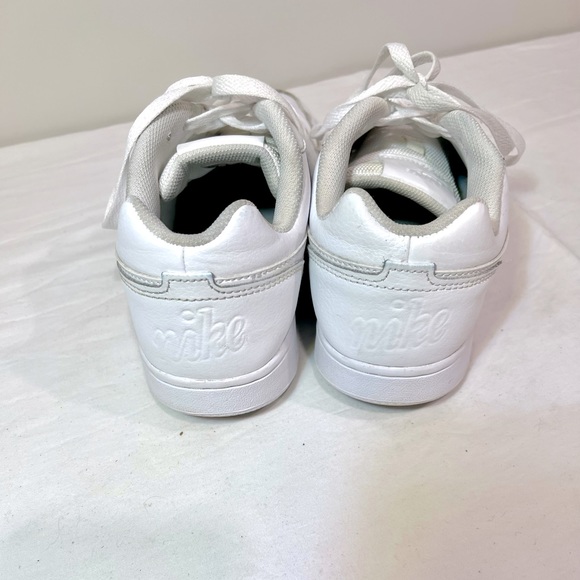 Nike Ebernon Low Triple White leather sneakers Women’s Size 8.5 - Picture 2 of 6